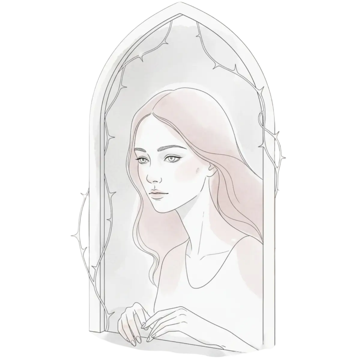 Illustrazione de La Donna nel Castello